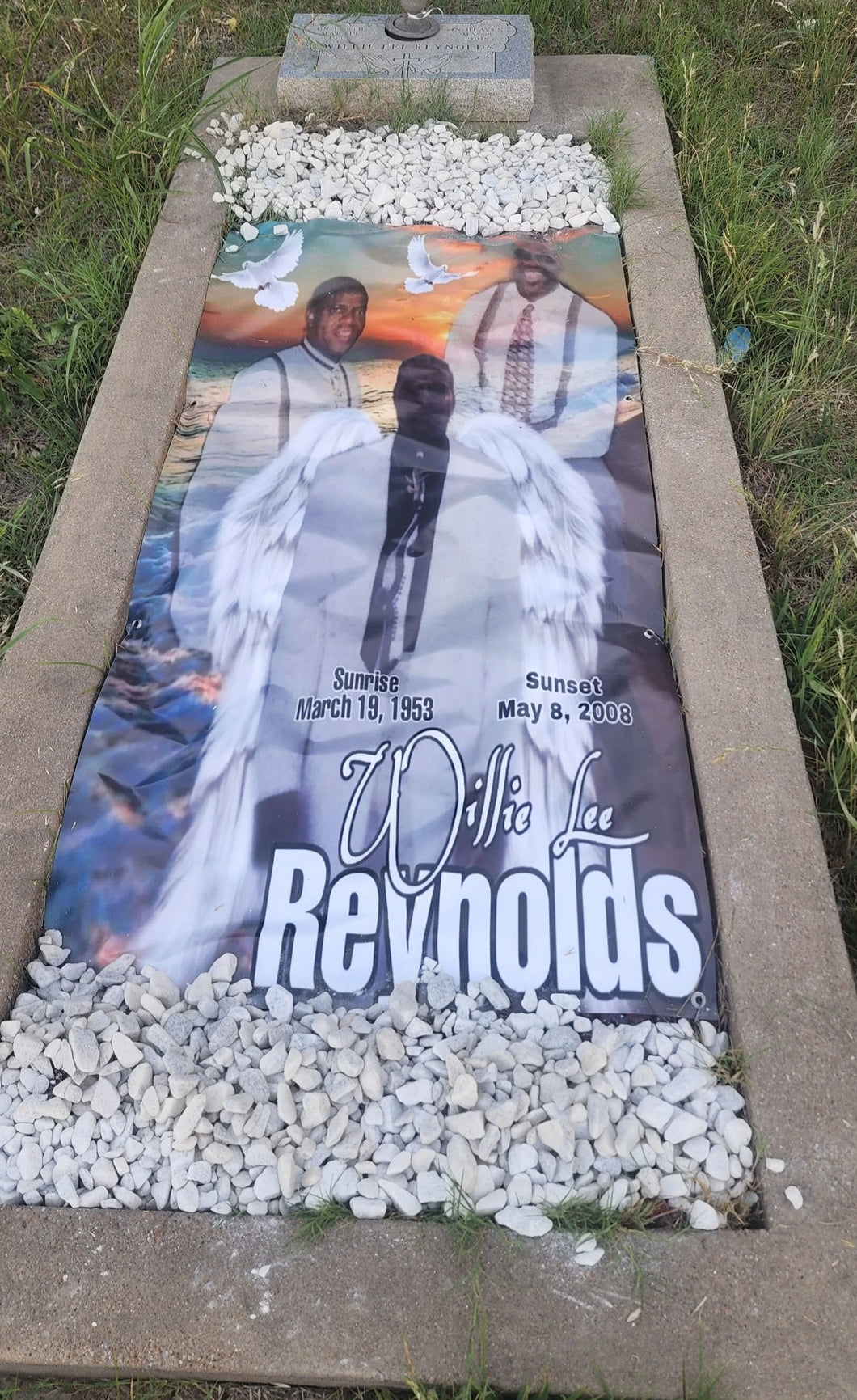 Custom Grave Blanket